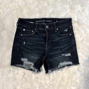 AE distressed Jean shorts